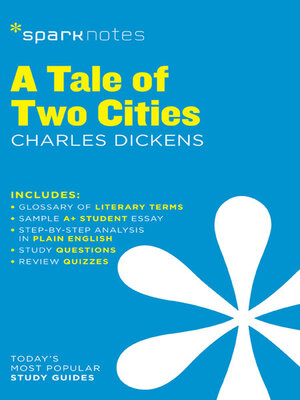 cover image of A Tale of Two Cities: SparkNotes Literature Guide